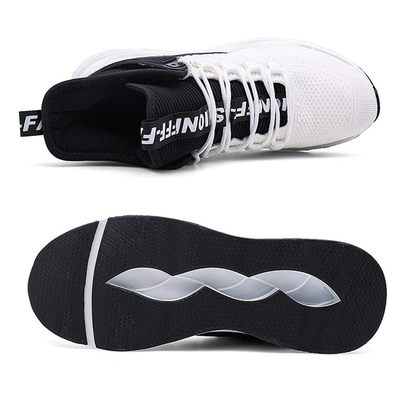 Hello MrLin Men's Running Shoes Non Slip Athletic Tennis Walking Blade Type Sneakers Hip Hop - Image 5